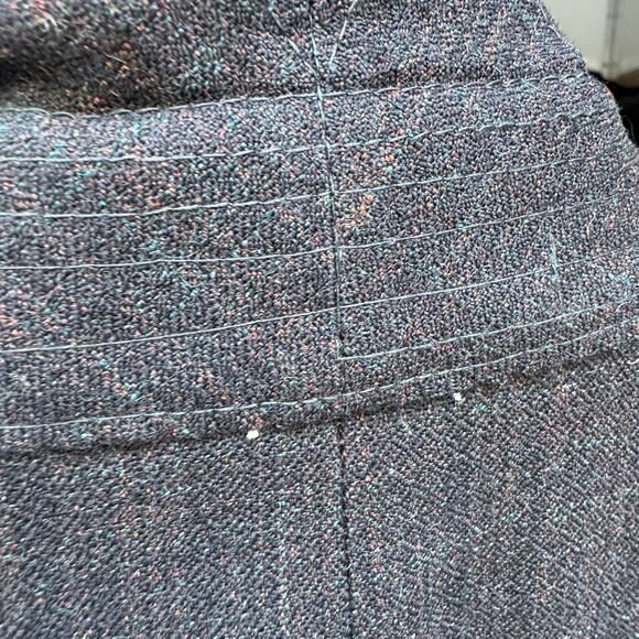 1960s Maxwell’s Double Breasted Mod Gray Wool Jacket 38S Hong Kong Hand Tailored - Picture 12 of 16